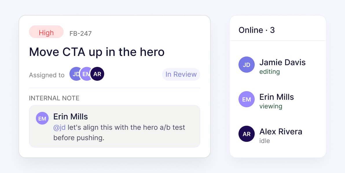 Team collaboration